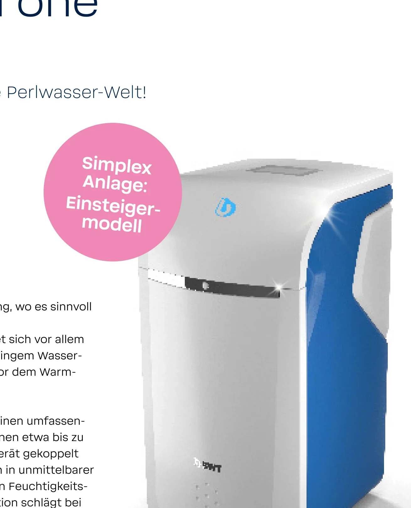 BWT Perla one – smarter Einstieg in die Perlwasser-Welt